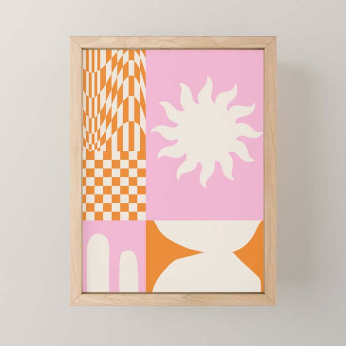 Bright World Mini Art Print Gallery Image 1