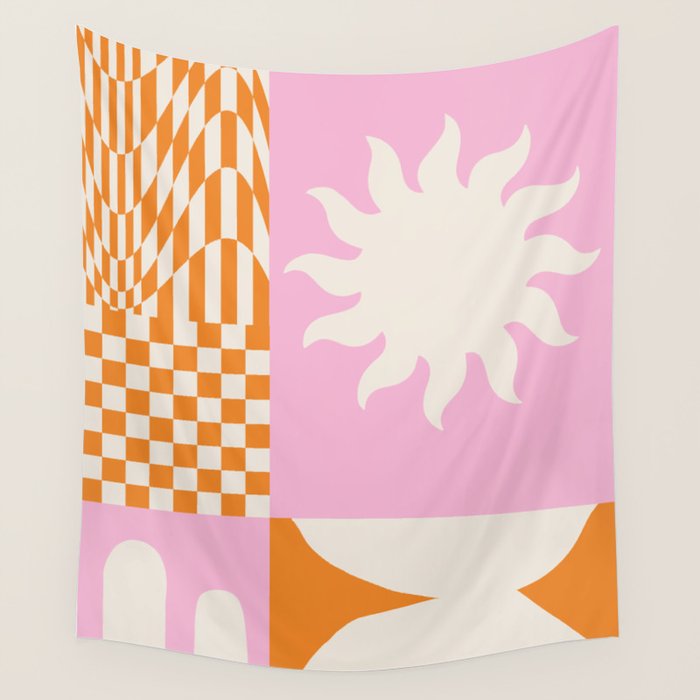 Bright World Wall Tapestry Gallery Image 4