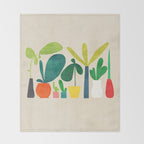 Greens Throw Blanket Gallery Image 2
