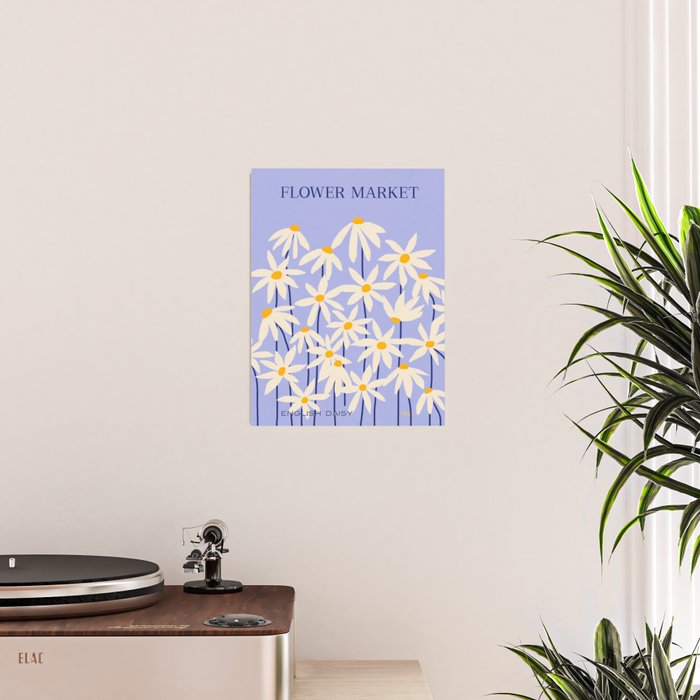 Flower Market - English Daisy Poster Gallery Image 2