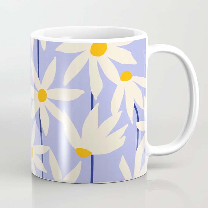 Flower Market - English Daisy Coffee Mug Gallery Image 1