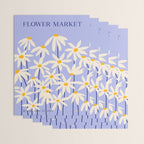 Flower Market - English Daisy Wrapping Paper Gallery Image 3