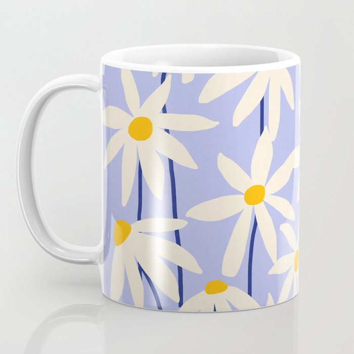 Flower Market - English Daisy Coffee Mug Gallery Image 3