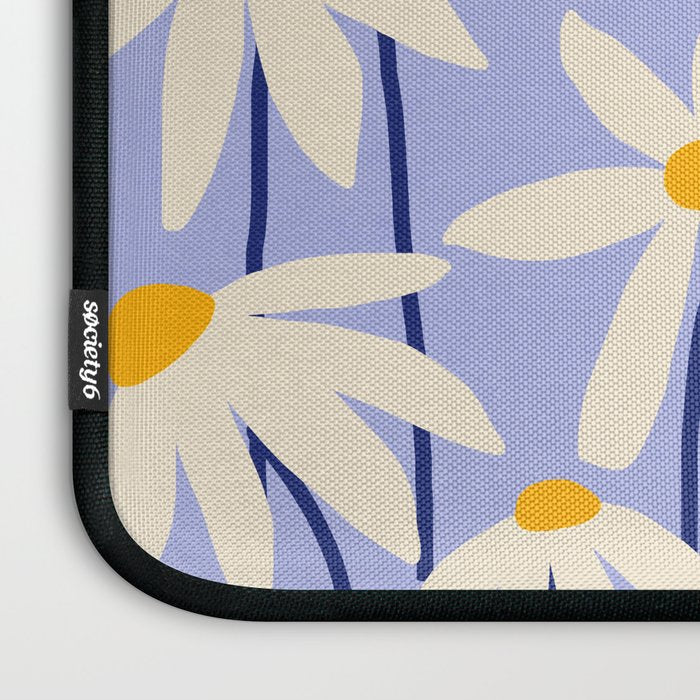Flower Market - English Daisy Laptop Sleeve Gallery Image 3