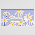 Flower Market - English Daisy Desk Mat Gallery Image 1