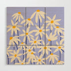Flower Market - English Daisy Wood Wall Art Gallery Image 1