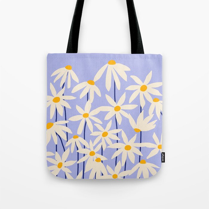Flower Market - English Daisy Tote Bag Gallery Image 1