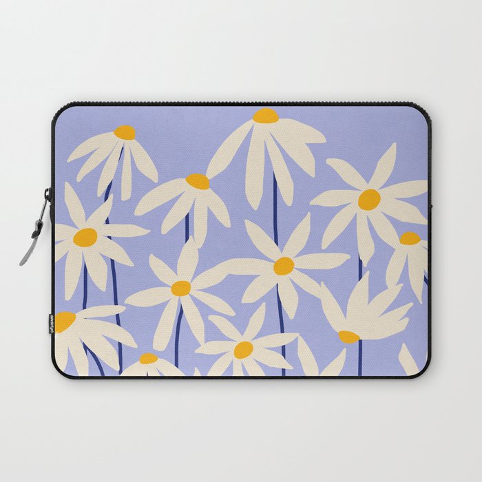 Flower Market - English Daisy Laptop Sleeve Gallery Image 1