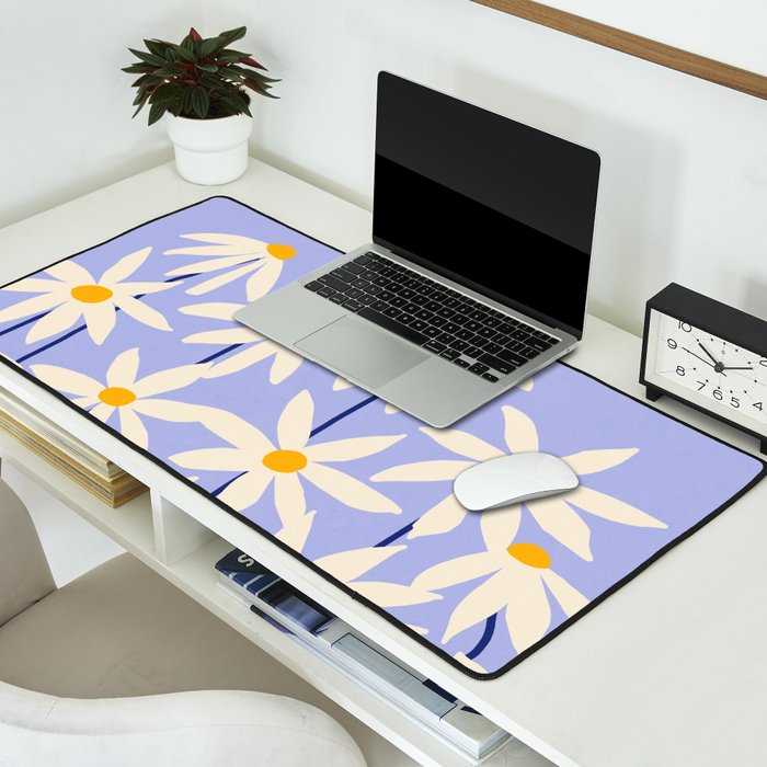 Flower Market - English Daisy Desk Mat Gallery Image 2