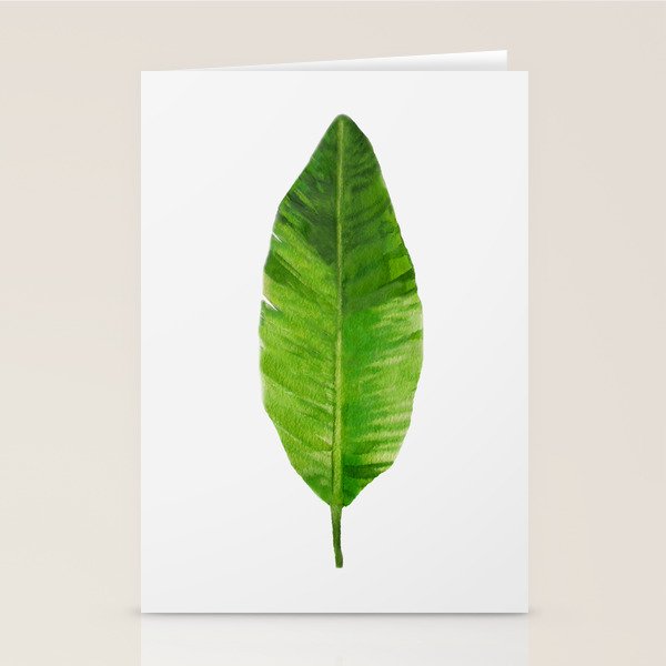 Banana Leaf Stationery Card Gallery Image 2