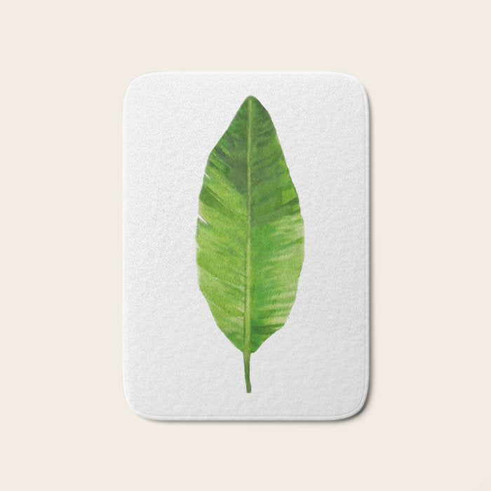Banana Leaf Bath Mat Gallery Image 1