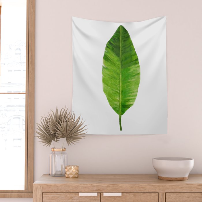 Banana Leaf Wall Tapestry Gallery Image 2