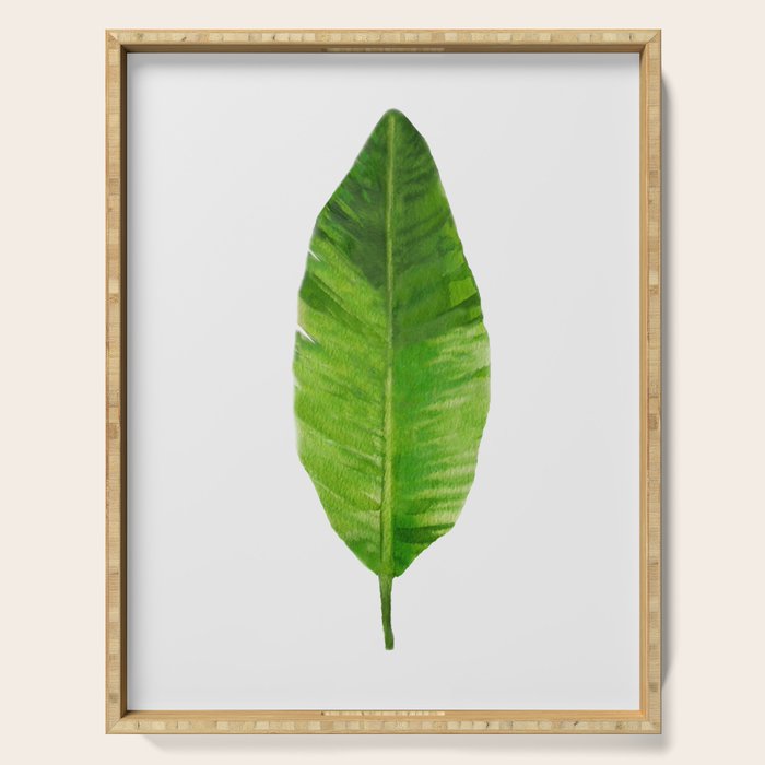 Banana Leaf Serving Tray Gallery Image 1