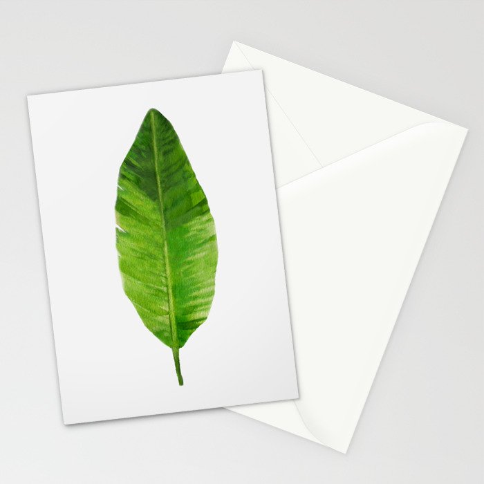 Banana Leaf Stationery Card Gallery Image 2
