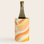 Golden Mountain Sunset / Abstract Landscape Wine Chiller Gallery Image 1