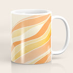 Golden Mountain Sunset / Abstract Landscape Coffee Mug Gallery Image 1