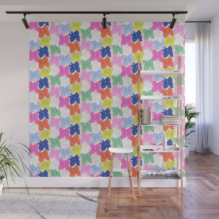 Rainbow bows Wall Mural Gallery Image 1