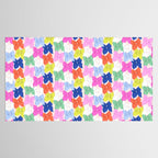 Rainbow bows Tablecloth Gallery Image 2