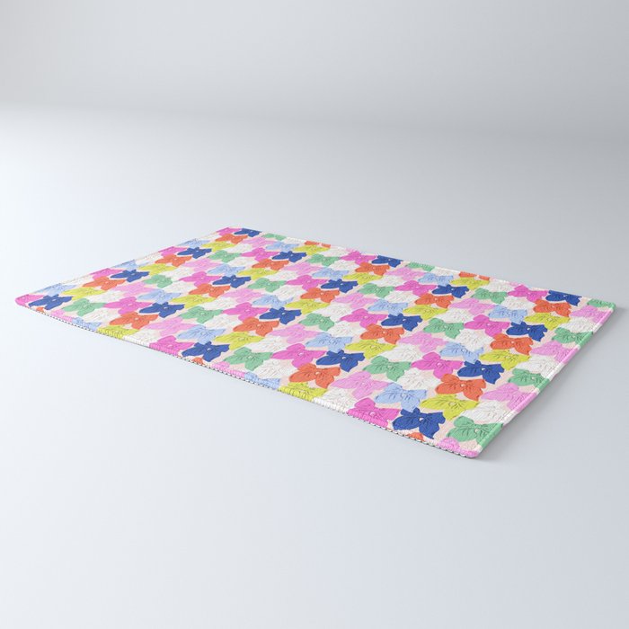Rainbow bows Rug Gallery Image 3