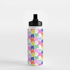 Rainbow bows Water Bottle Gallery Image 2