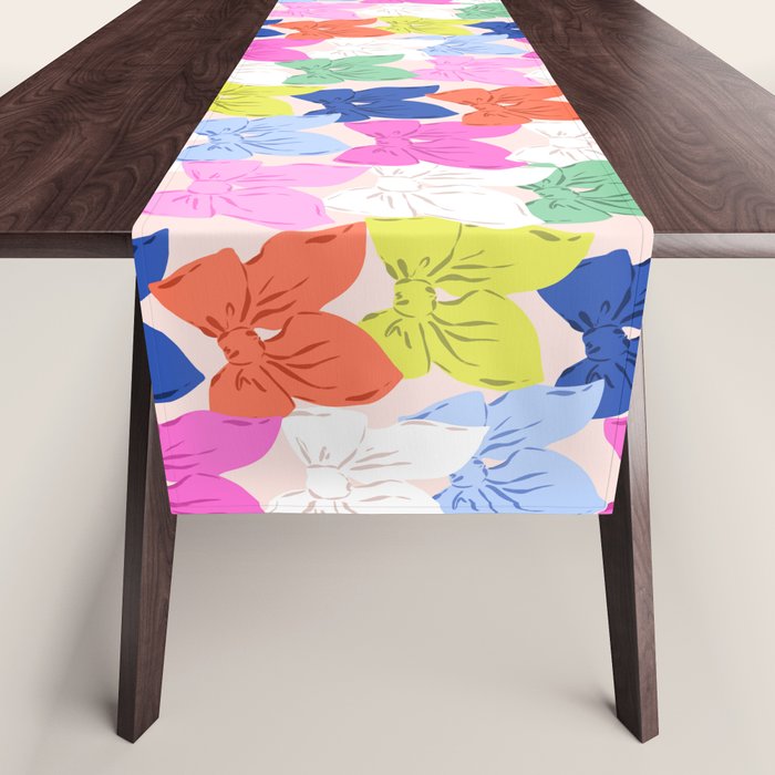 Rainbow bows Table Runner Gallery Image 1