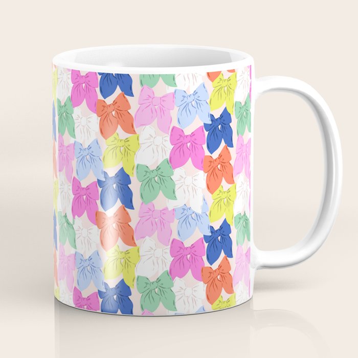 Rainbow bows Coffee Mug Gallery Image 1