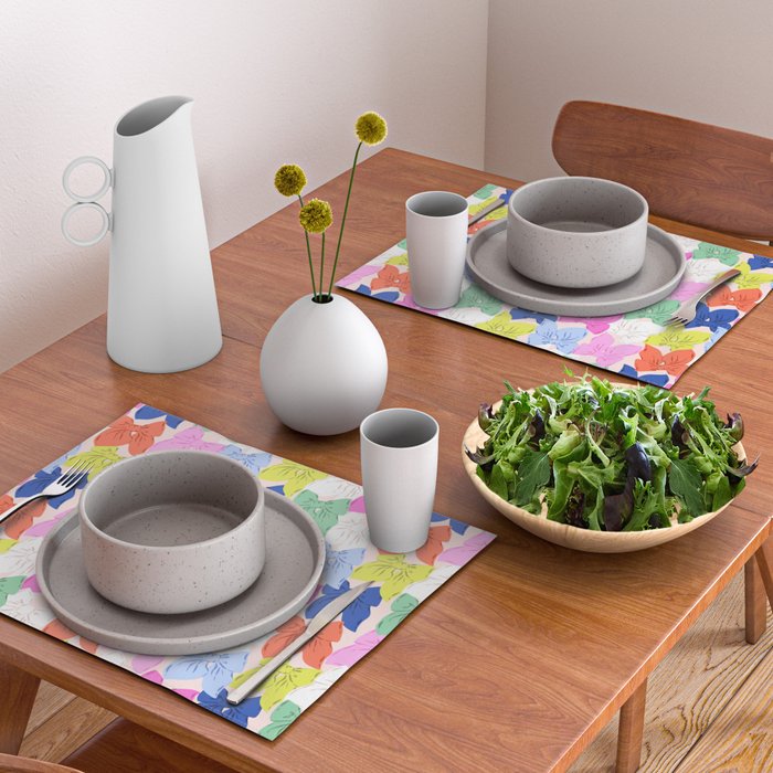 Rainbow bows Placemat Gallery Image 2