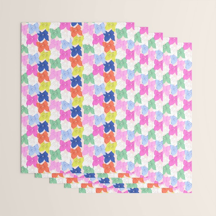 Rainbow bows Wrapping Paper Gallery Image 3