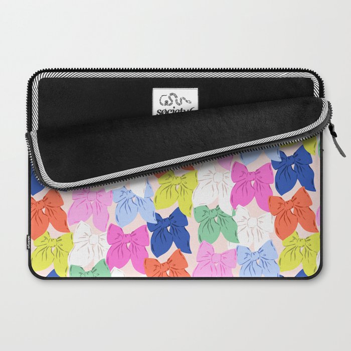 Rainbow bows Laptop Sleeve Gallery Image 2