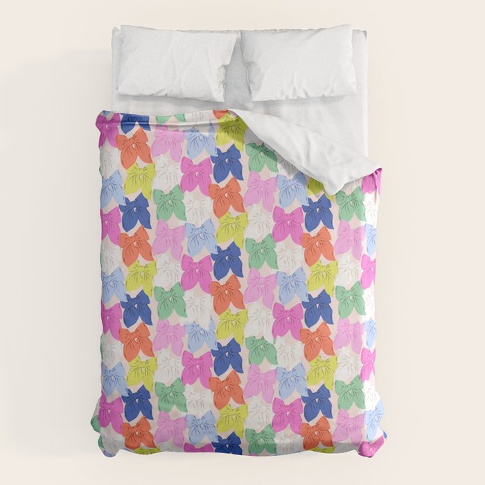 Rainbow bows Duvet Cover Gallery Image 6