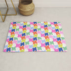 Rainbow bows Rug Gallery Image 1