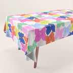 Rainbow bows Tablecloth Gallery Image 1