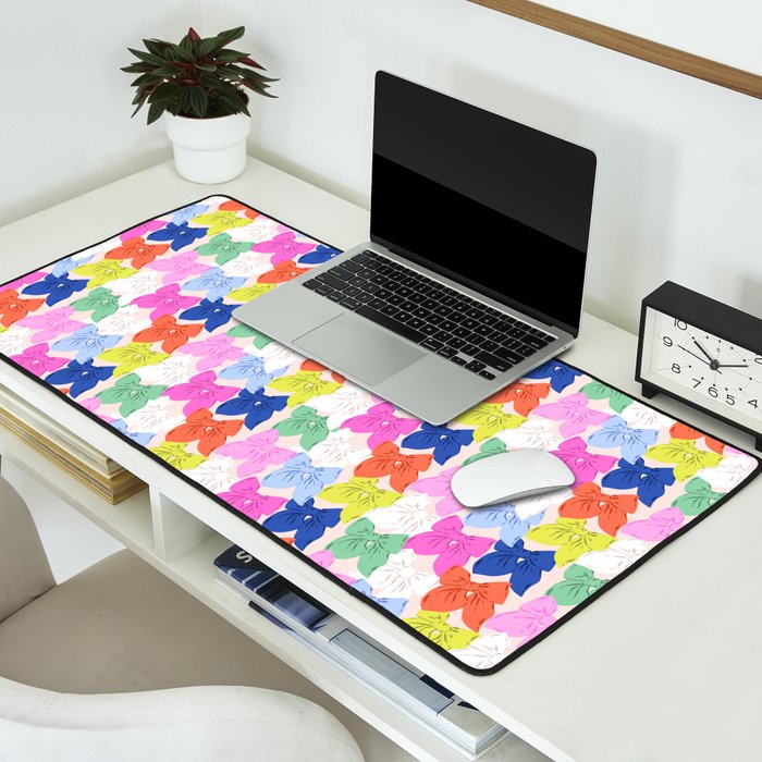 Rainbow bows Desk Mat Gallery Image 2
