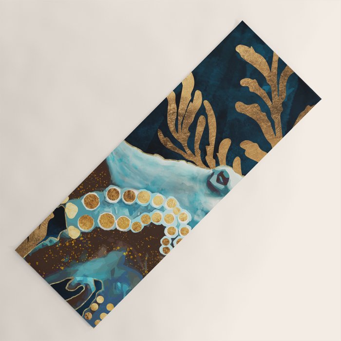Indigo Octopus Yoga Mat Gallery Image 1