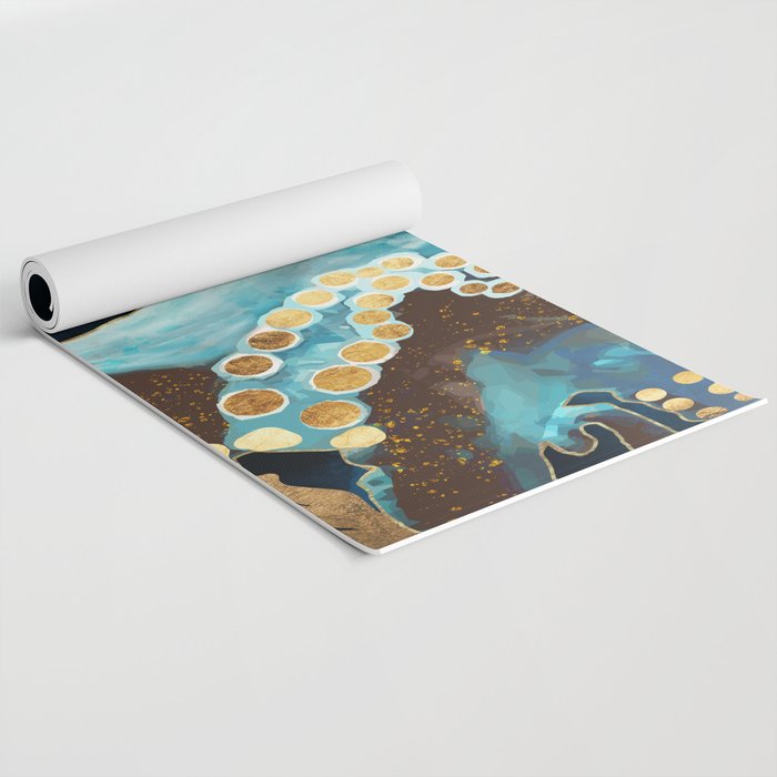 Indigo Octopus Yoga Mat Gallery Image 2