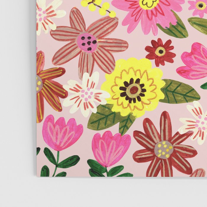 Spring flower pattern Poster Gallery Image 3