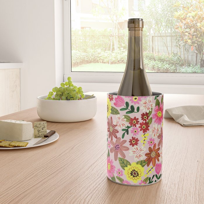 Spring flower pattern Wine Chiller Gallery Image 4