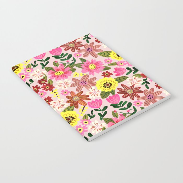 Spring flower pattern Notebook Gallery Image 1
