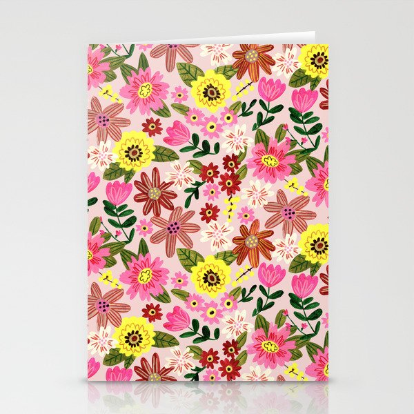 Spring flower pattern Stationery Card Gallery Image 2