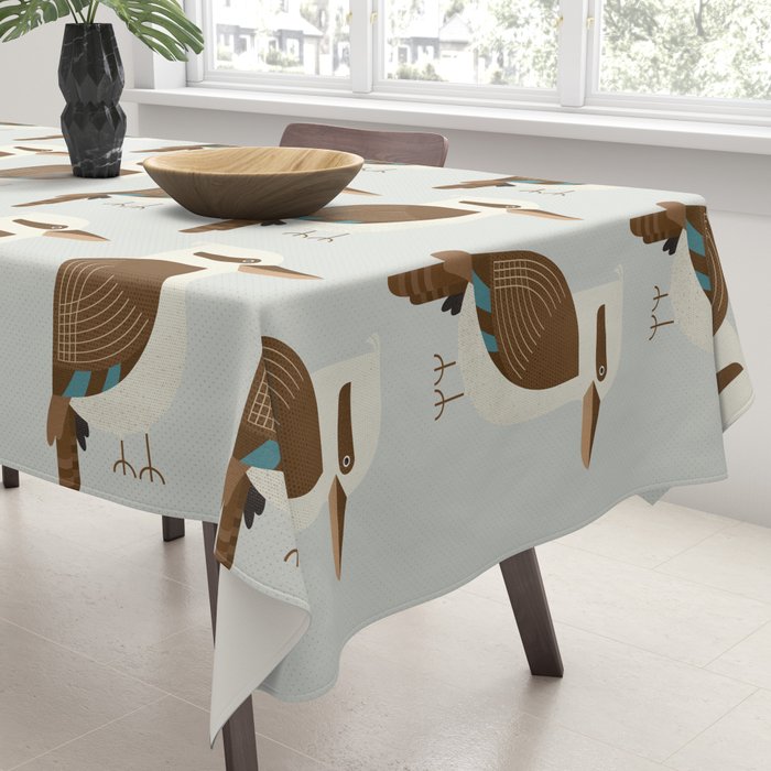 Whimsy Laughing Kookaburra Tablecloth Gallery Image 3