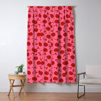 Cherry - Viva Magenta Window Curtain Gallery Image 5