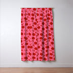 Cherry - Viva Magenta Window Curtain Gallery Image 3
