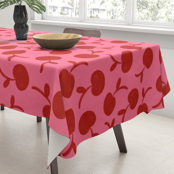 Cherry - Viva Magenta Tablecloth Gallery Image 3