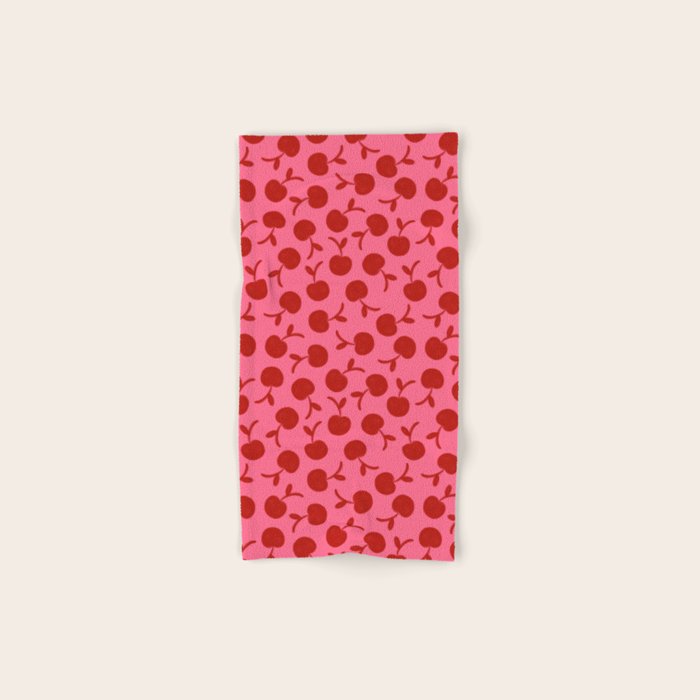 Cherry - Viva Magenta Bath Towel Gallery Image 1