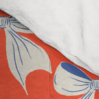 Bold Red and White Bow Pattern  A Striking Design Comforter Gallery Image 4