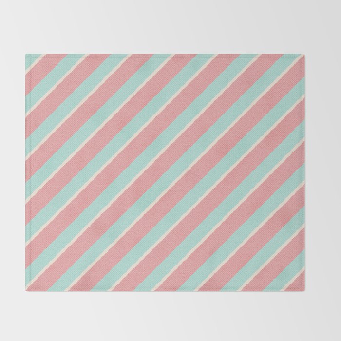 STRIPES - 003 - c Throw Blanket Gallery Image 2