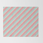 STRIPES - 003 - c Throw Blanket Gallery Image 2