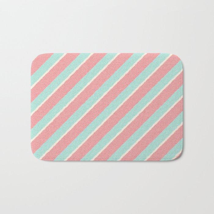 STRIPES - 003 - c Bath Mat Gallery Image 1