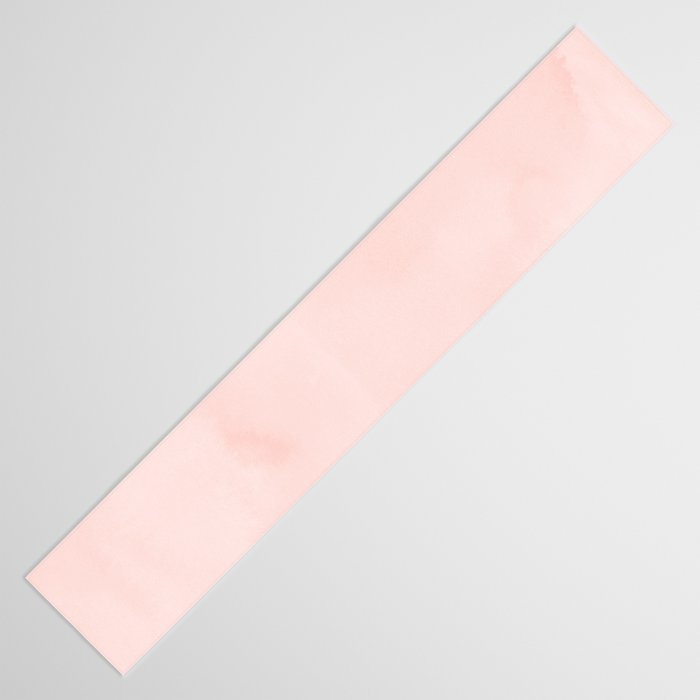 Seashell Pink Watercolor Table Runner Gallery Image 3