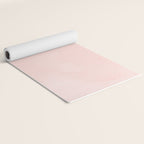 Seashell Pink Watercolor Yoga Mat Gallery Image 2